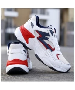 Urban Runway Men's Fashion Sneakers with Chunky Rubber Outsole