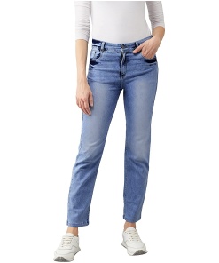 Urban Chic Women's Regular Fit Denim with Wide Leg
