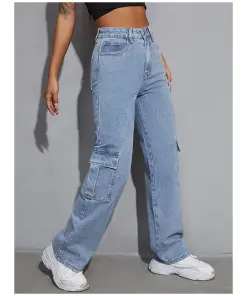 Women's Leg Cargo Jeans Collection