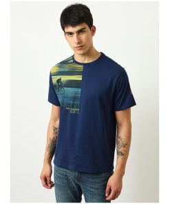 Men Graphic Printed Oversized T-shirt