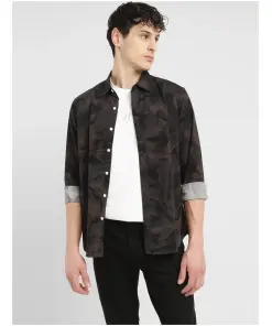 Men's Abstract Slim Fit Shirt