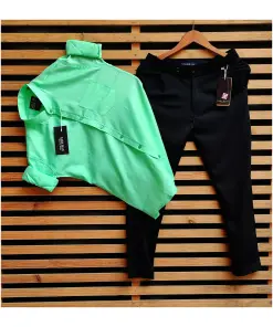Men's Lycra Pant Shirt Combo
