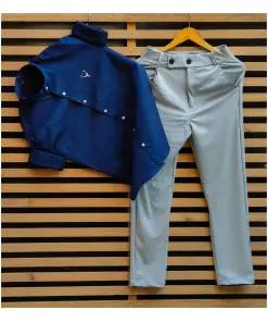 Party Wear Lycra Pant Shirt Combo