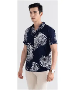 Palmo Navy Shirt For Men