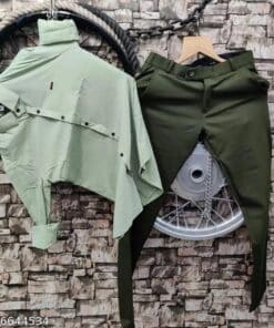 Lycra Fabric Men’s Shirt & Pants – Comfortable & Stylish