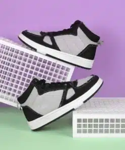 Classic Grey Sneakers – Perfect for Everyday Wear