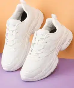 Everyday Comfort – Raise White Sneakers for Women