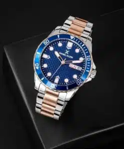 Luxury Men’s Blue Dial Watch Perfect for Any Occasion