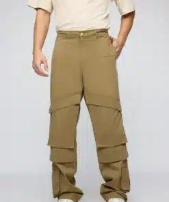 Relaxed Fit Cargo Pants in Dusk Khaki