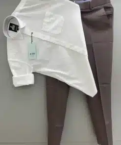 Refined Oxford Shirt with Coordinated Trousers