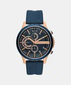 Sporty Blue Chronograph Watch for Men